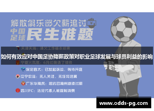 如何有效应对中国足协降薪政策对职业足球发展与球员利益的影响